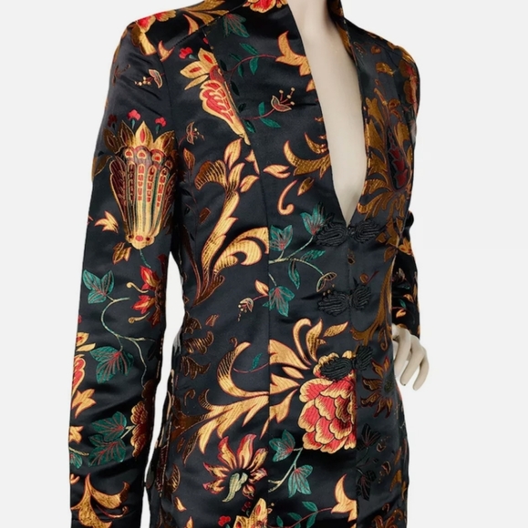 Soft Surroundings Black Moon Dynasty Jacket - Picture 6 of 8